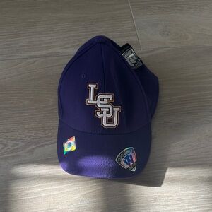 Top of the World Purple LSU Cap